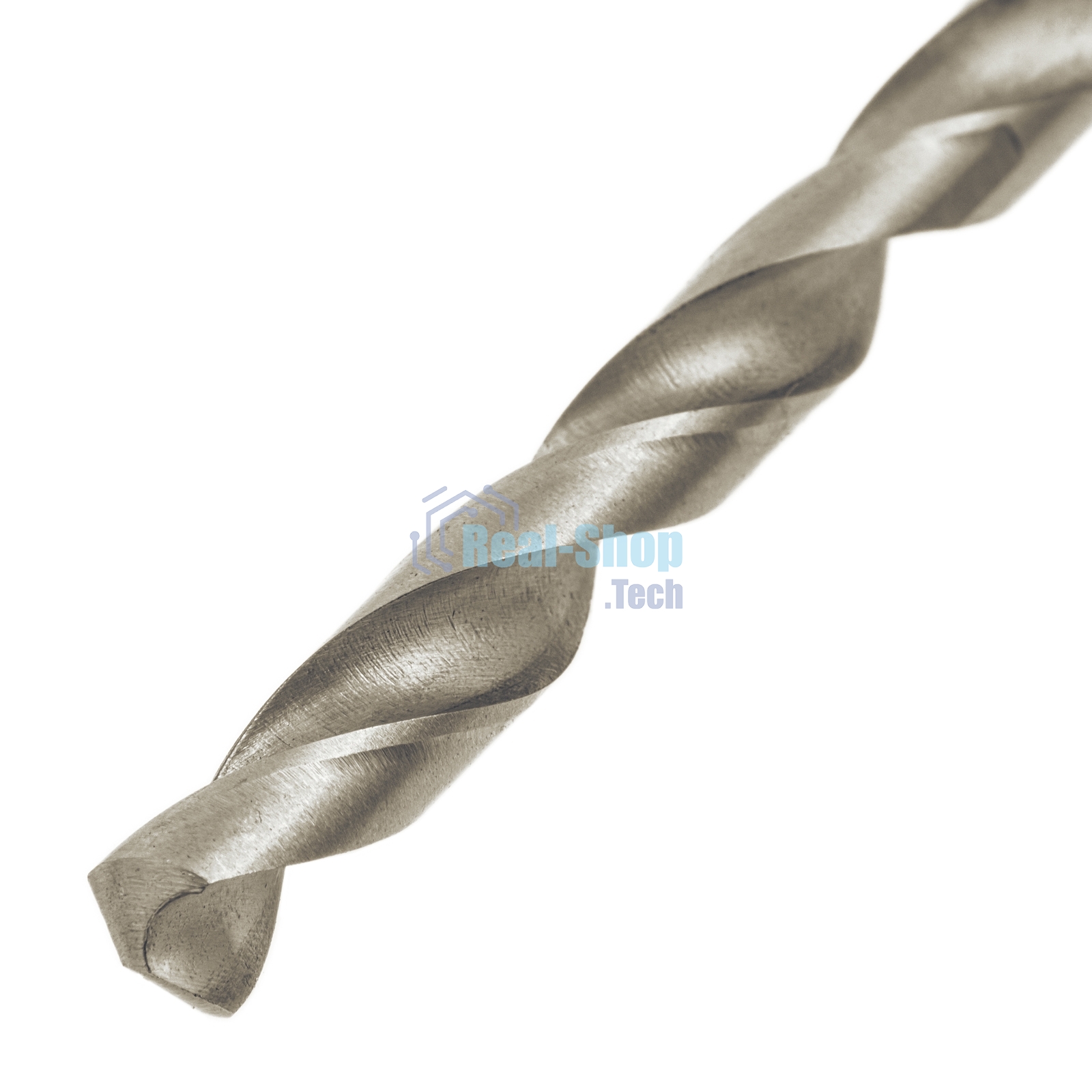 Набор сверл по металлу Сибртех, 1-10 мм (через 0,5 мм), HSS, 19 шт.,пластик.коробка цил. хвостовик