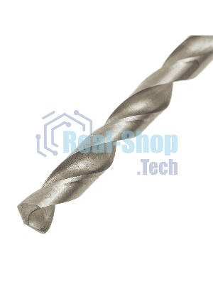 Набор сверл по металлу Сибртех, 1-10 мм (через 0,5 мм), HSS, 19 шт.,пластик.коробка цил. хвостовик