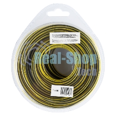 Леска для триммера Denzel двухкомпонентная квадратная, 3,0 мм х 12 м, блистер SkyCutter