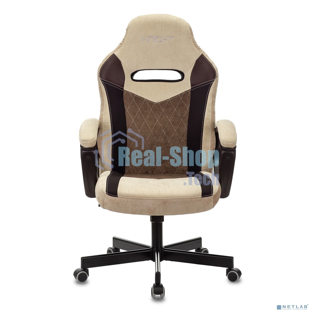 Кресло игровое Бюрократ VIKING 6 KNIGHT BR FABRIC коричневый, крестовина металл/пластик