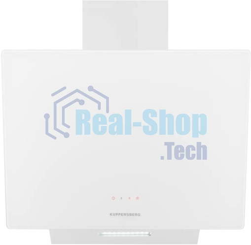 Вытяжка наклонная Kuppersberg F 605 W белый, 59.7 см, 1300 куб. м/ч, 48 дБ