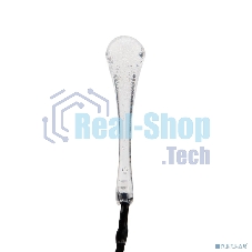 Каскад Lamper Сталактит LED 5 м с аккумулятором и выносной солнечной панелью 1 м, IP65, 2 режима работы: мигание и постоянное теплое белое свечение