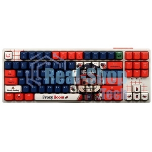 Клавиатура A4Tech Bloody AT87 проводная USB черный/красный