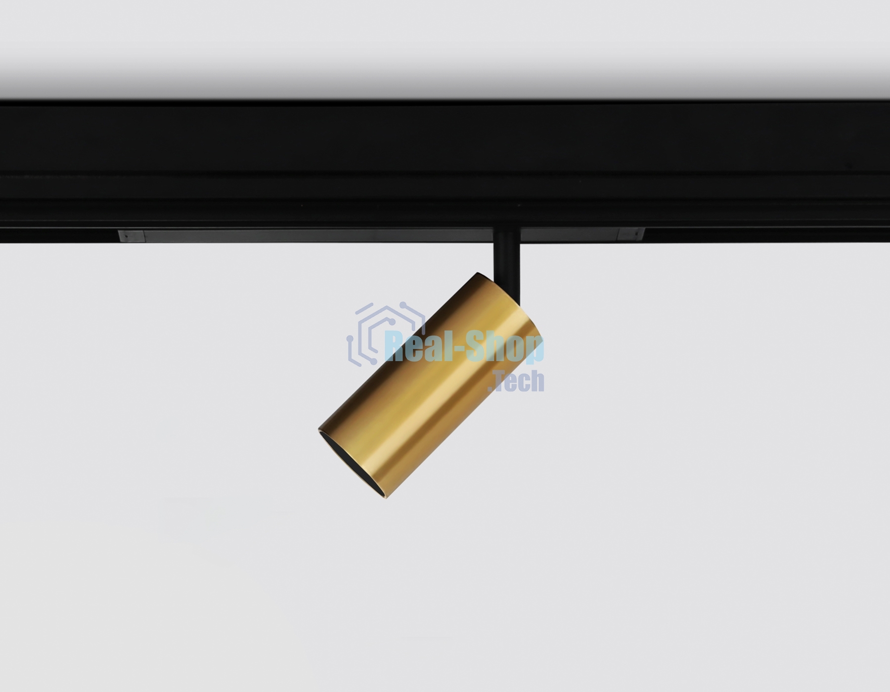 Управляемый светодиодный светильник для шинопровода Magnetic Ambrella light GL1213 GD золото IP20 12W 3000K-6400K 220V 36° D45*100 (Без ПДУ)