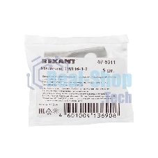 Наконечник Rexant ТМЛ 16–8–6 (16 мм²-Ø 8 мм) ГОСТ 7386-80 (в упак. 5 шт.)