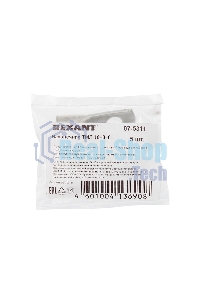 Наконечник Rexant ТМЛ 16–8–6 (16 мм²-Ø 8 мм) ГОСТ 7386-80 (в упак. 5 шт.)