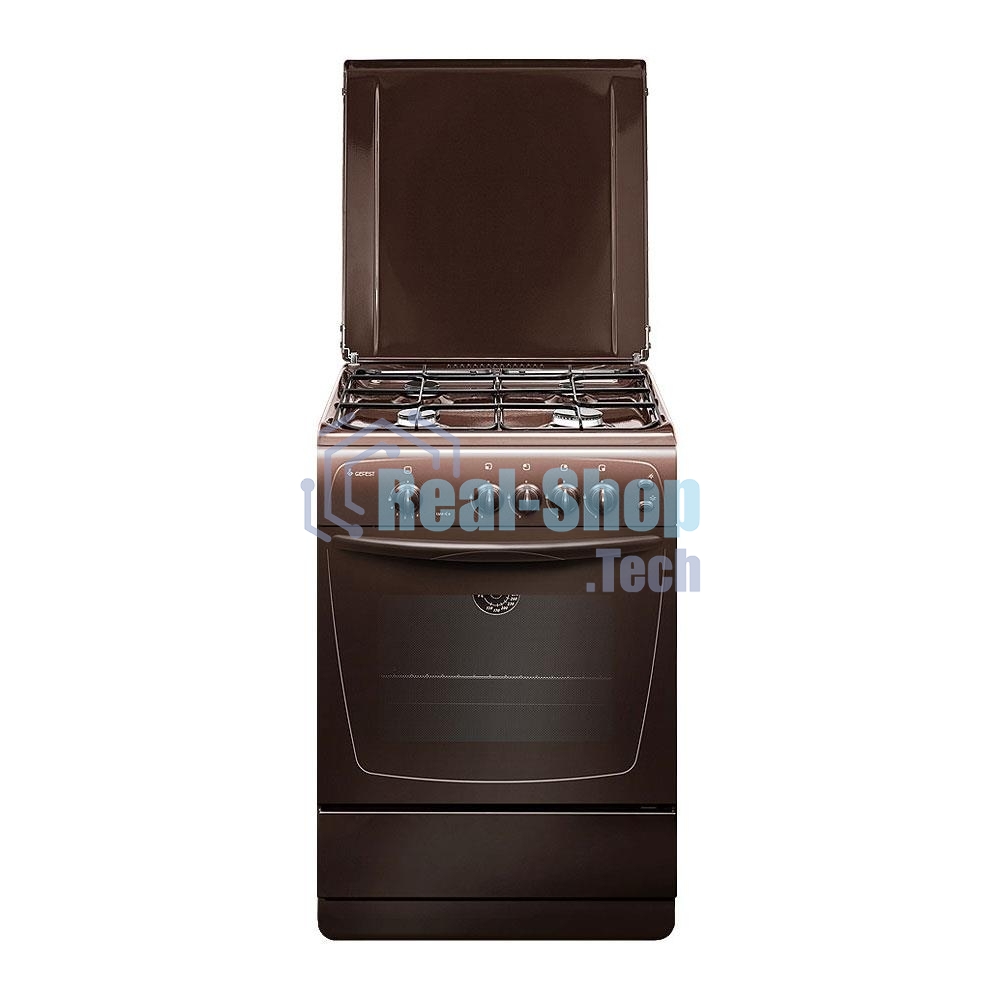 Плита газовая Gefest ПГ 1200 С6 К19 коричневый, конфорок 4 шт, духовка 63 л, 60 см x 85 см x 60 см