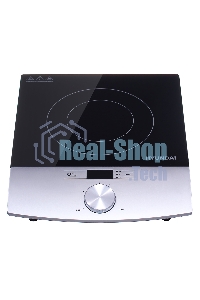 Плита настольная электрическая Hyundai HYC-0102 серебристый/черный стеклокерамика (настольная)