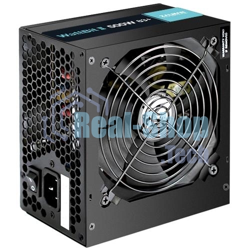 Блок питания Zalman ZM500-XEII Retail, 500Вт, 80 PLUS, 120мм, черный