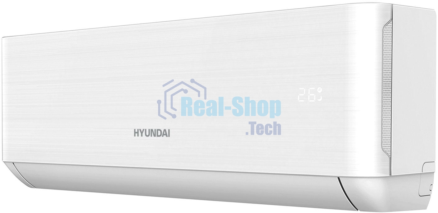 Кондиционер сплит-система Hyundai HAC-18/T-PRO 18000 BTU, 50 м², 27/43 дБ, охлаждение, обогрев, осушение, белый