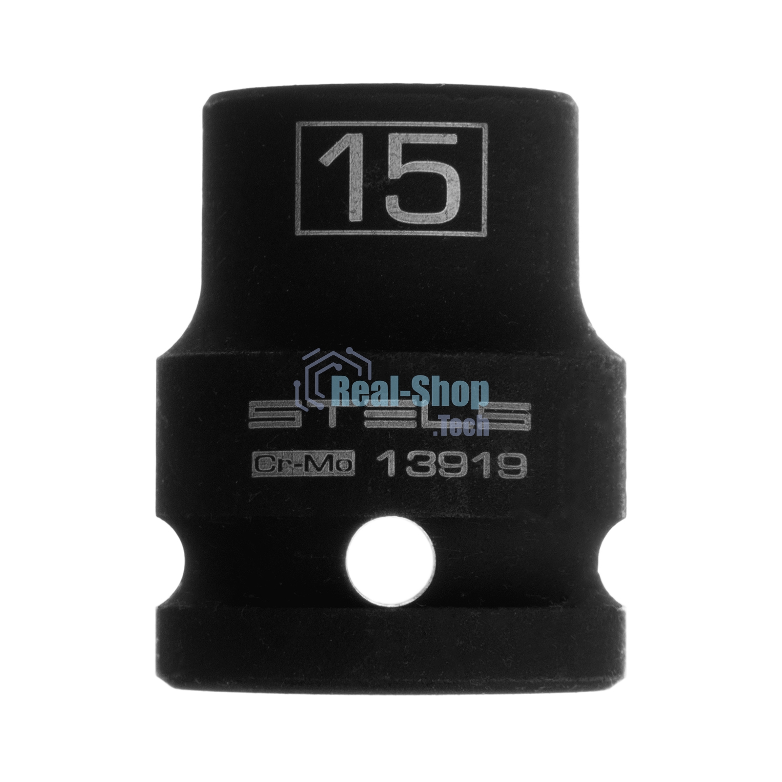 Головка ударная шестигранная, 15 мм, 1/2