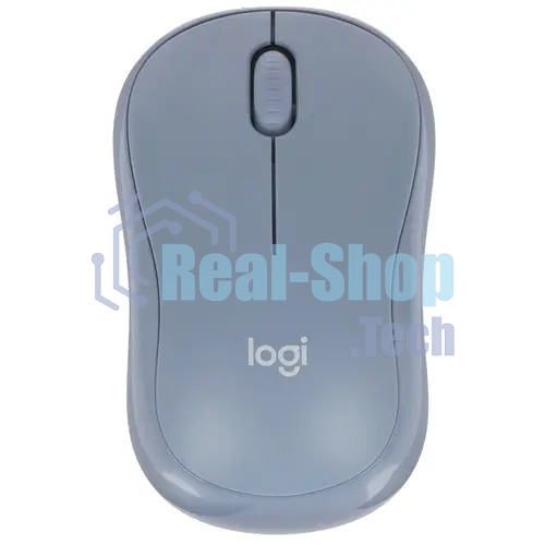Мышь беспроводная Logitech M221 голубой, 1000 dpi, радиоканал, USB, кнопки - 3