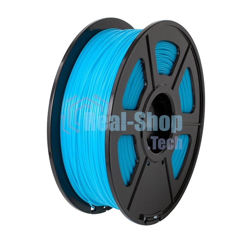 Филамент NVPrint PLA Noctilucent (Glow In the Dark) Blue для 3D печати диаметр 1.75мм длина 330 метров масса 1 кг