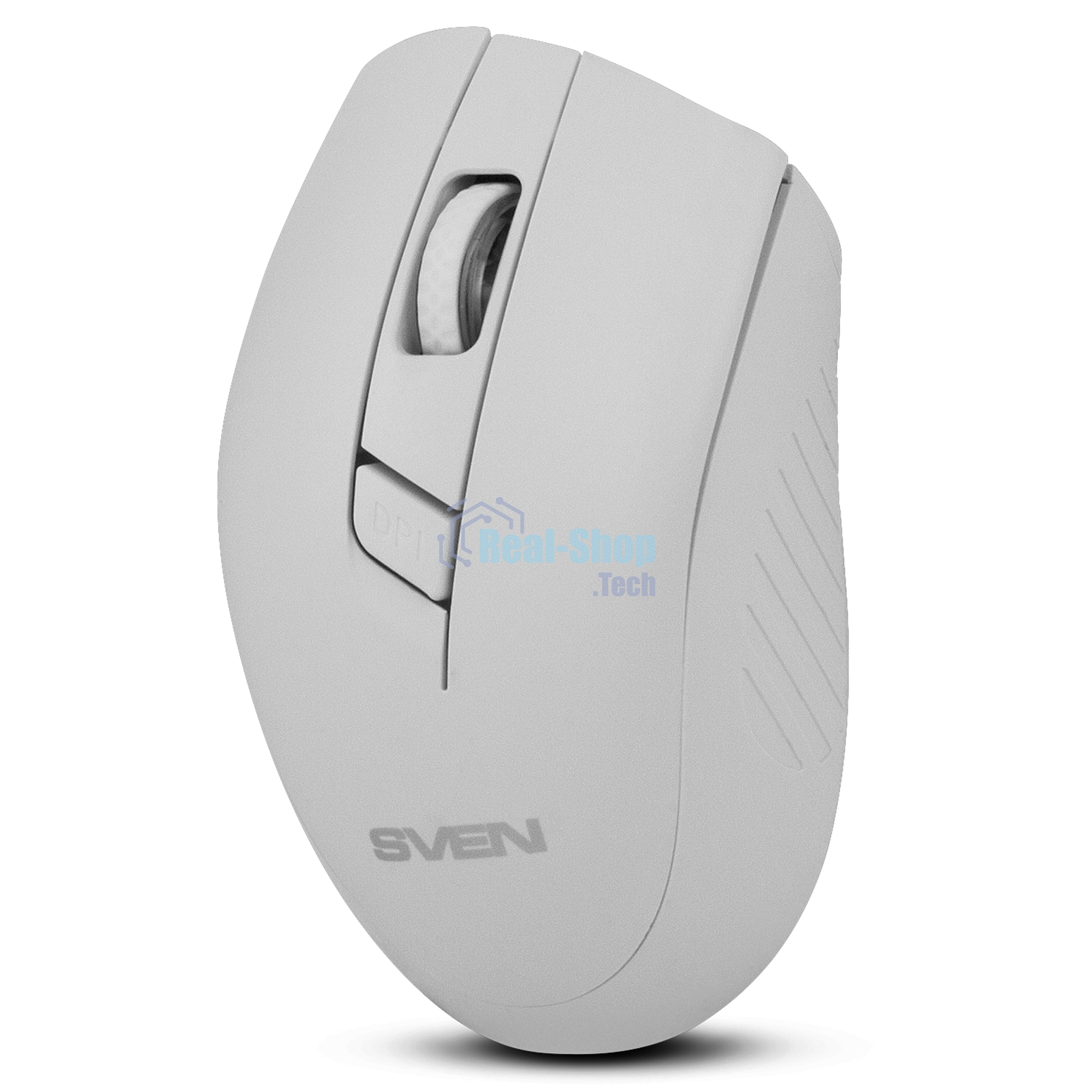 Мышь беспроводная SVEN RX-425W белый, 1600 dpi, радиоканал, USB, кнопки - 6