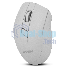 Мышь беспроводная SVEN RX-425W белый, 1600 dpi, радиоканал, USB, кнопки - 6