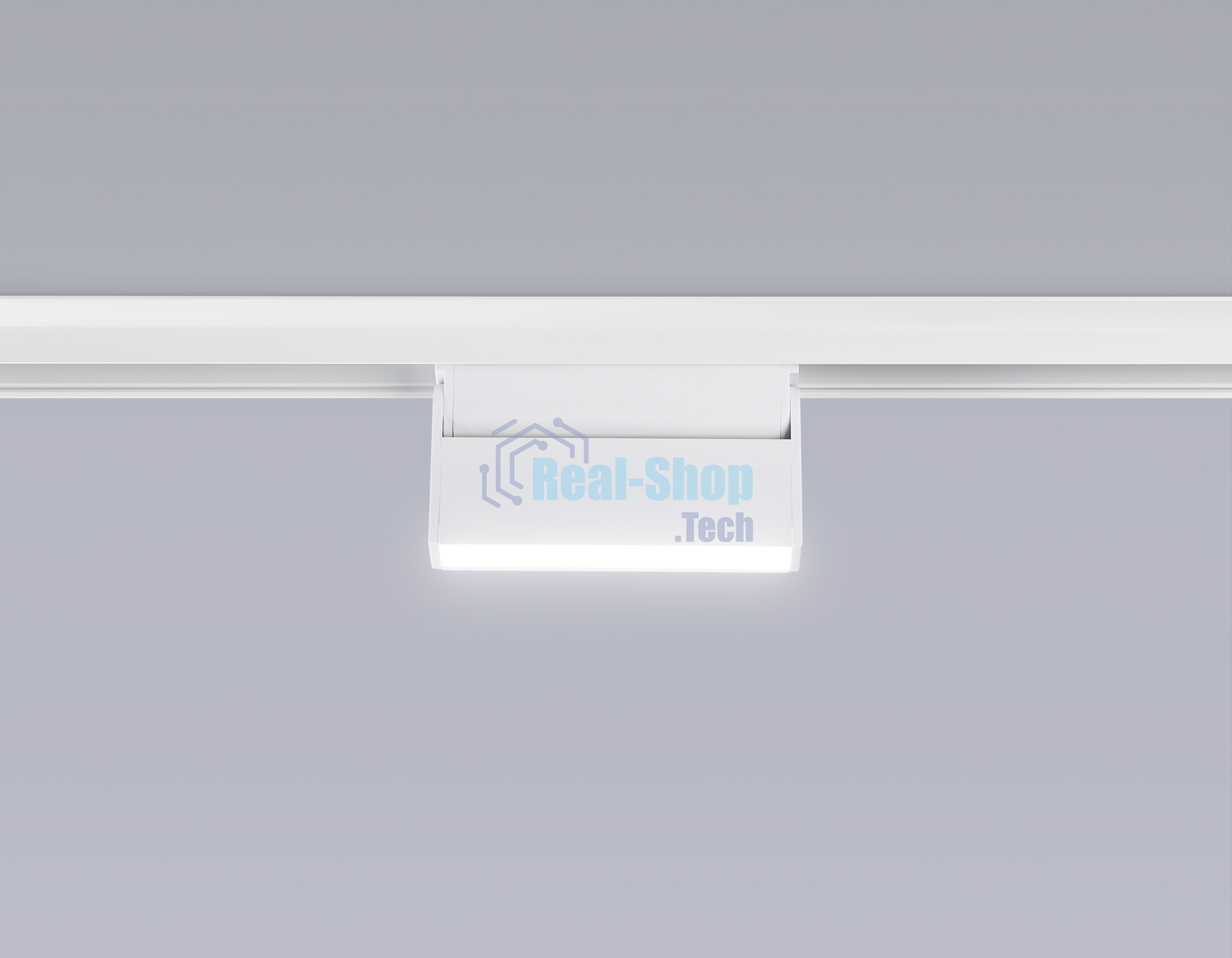 Светильник трековый светодиодный GL4058 WH белый IP20 6W 4200K 48V 115*22*105