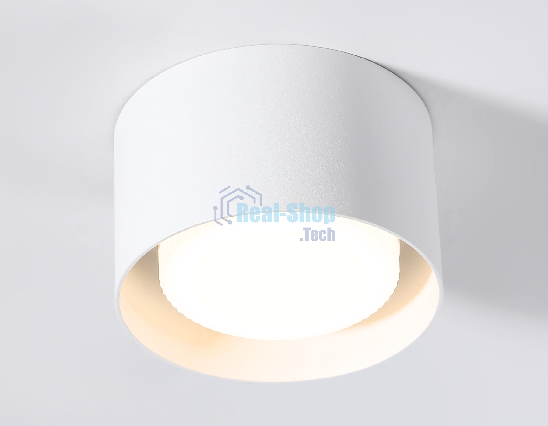 Светильник накладной TN70812 WH белый GX53 max 12W D85*60