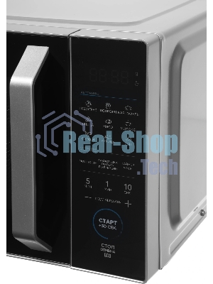 Микроволновая печь Midea EM825P2ET-S серебристый, 25 л, 800 Вт, переключатели - сенсор