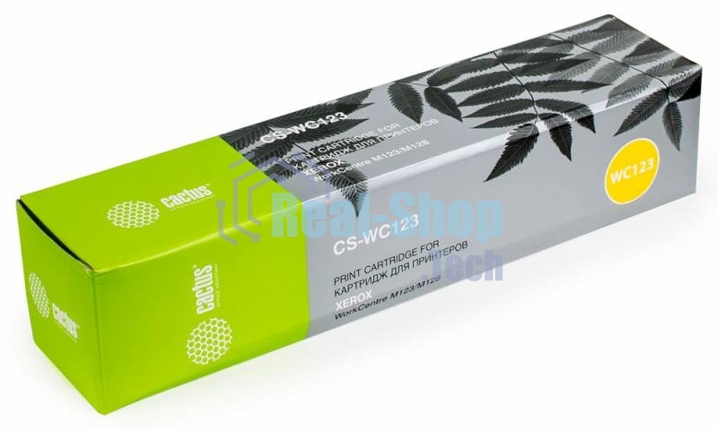 Картридж лазерный Cactus CS-WC123 (006R01182) черный (30000 стр.) для Xerox WorkCentre M123/M128