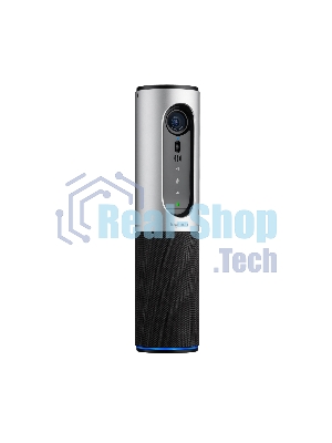 Веб-камера Logitech ConferenceCam Connect 1920x1080, 30 кадр/с, USB, микрофон (2 шт, шумоподавление), автофокус, автоосвещение, серебристый