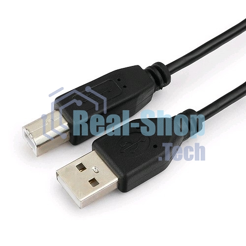 Кабель Гарнизон Кабель USB 2.0, AM/BM, 1.8м, пакет (GCC-USB2-AMBM-1.8M)