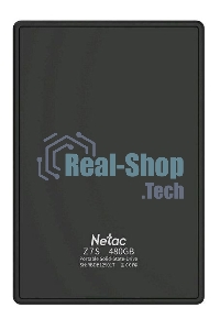Внешний SSD Netac Z7S, 960 Gb, USB 3.2 Gen 2 Type-C, R/W 550/480, черный