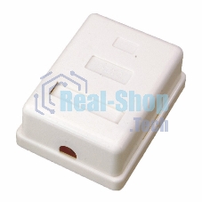 Рoзетка компьютерная внешняя Rexant 1-порт RJ-45 (8P8C), FTP экранированная, категория 5e