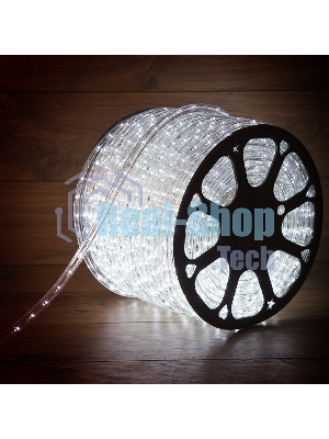 Дюралайт Neon-night LED, постоянное свечение (2W) - белый, 36 LED/м, бухта 100м