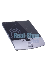 Плита настольная электрическая Hyundai HYC-0102 серебристый/черный стеклокерамика (настольная)