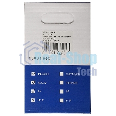 Кабель сетевой Ningbo UTP 4 пары cat5E solid 0.5мм CCA molded 305м серый