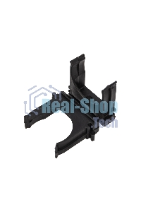 Крепеж-клипса Rexant для трубы ø 32 мм черная (10 шт./уп.)