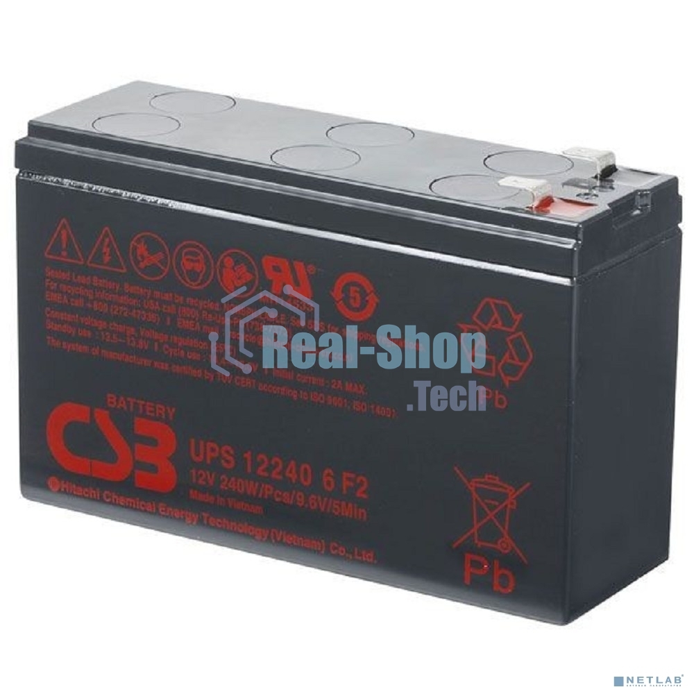 Батарея для ИБП CSB UPS122406 12В 240Вт