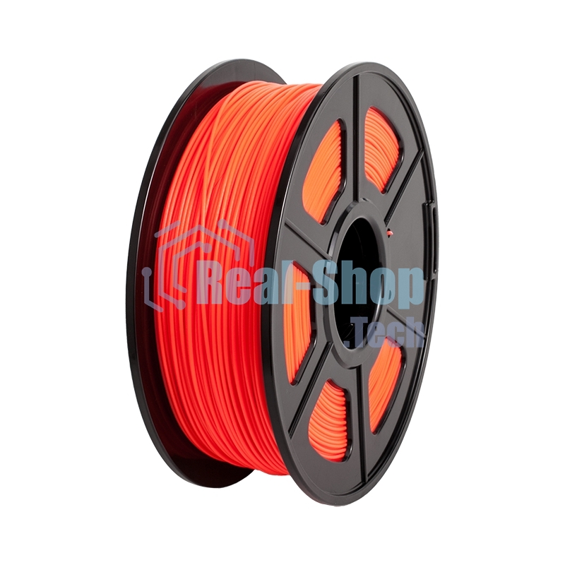 Филамент NVPrint PLA Noctilucent (Glow In the Dark) Red для 3D печати диаметр 1.75мм длина 330 метров масса 1 кг