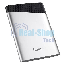 Внешний SSD Netac Z6S, 960 GB, USB 3.2 Gen 2 Type-C, R/W 520/480, серебристый