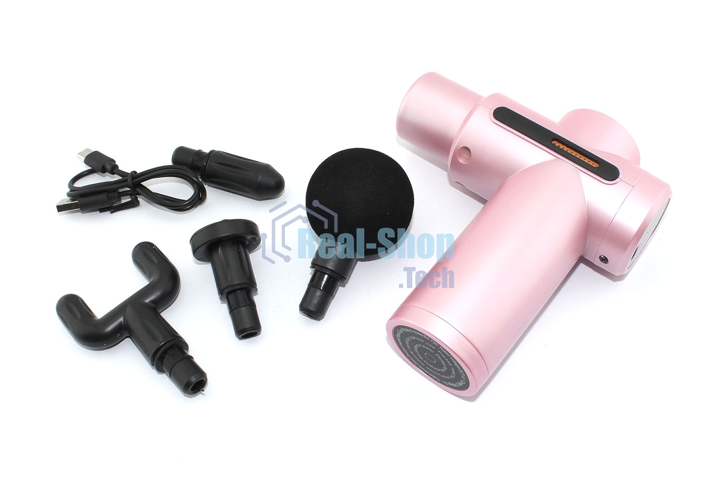 Массажер перкуссионный L16 розовый