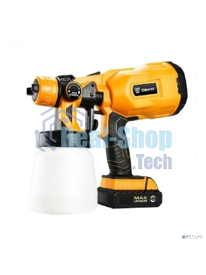 Краскопульт электрический Deko DKSG20K2 120Вт бак:800мл 100-200мл/мин
