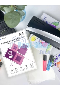 Пленка для ламинирования ГЕЛЕОС, А4, 100 мкм 60 шт./Пленка для ламинирования A4, 216х303 (100 мкм) глянцевая 60 шт, Гелеос LPA4-100-60