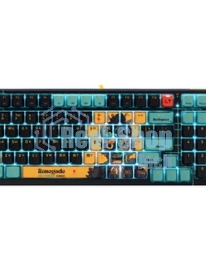 Клавиатура проводная A4Tech Bloody AT98 Renegade USB черный/зеленый