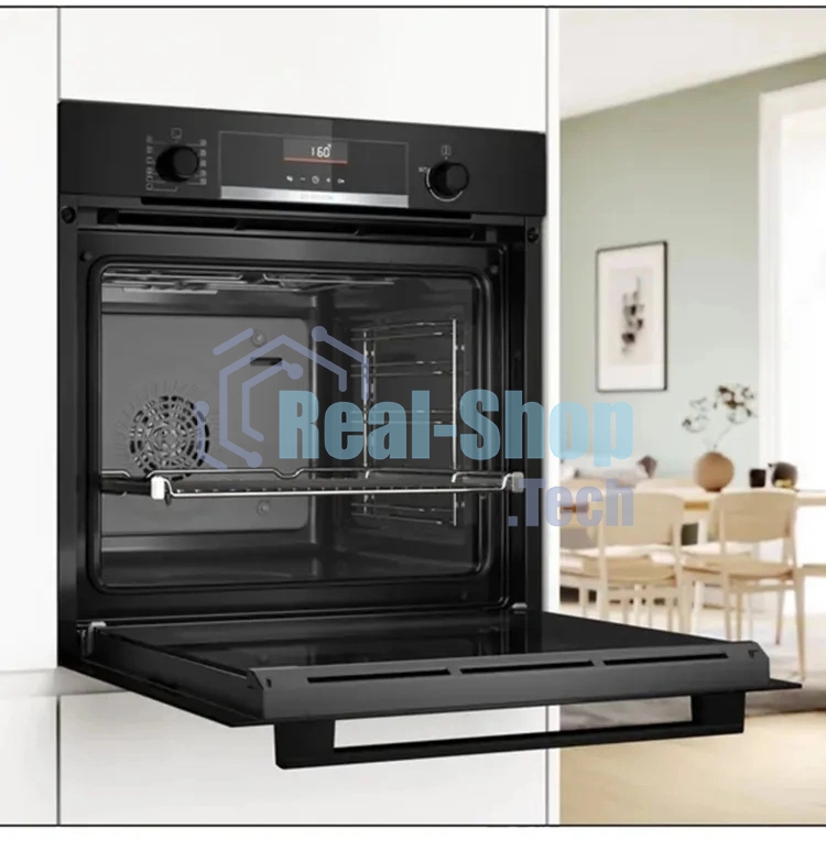 Духовой шкаф электрический Bosch HBG536EB4 черный
