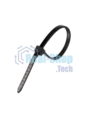 Стяжка нейлоновая Exegate EX253853RUS неоткрывающаяся CV-250B, 250 мм, упак. 100 шт черная