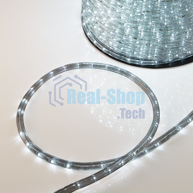 Дюралайт Neon-night LED, постоянное свечение (2W) - белый, 36 LED/м, бухта 100м