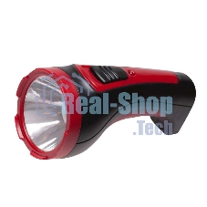 Фонарь светодиодный аккум. Космос LED 2 режима 1Вт 500мА.ч зарядка от сети 220В