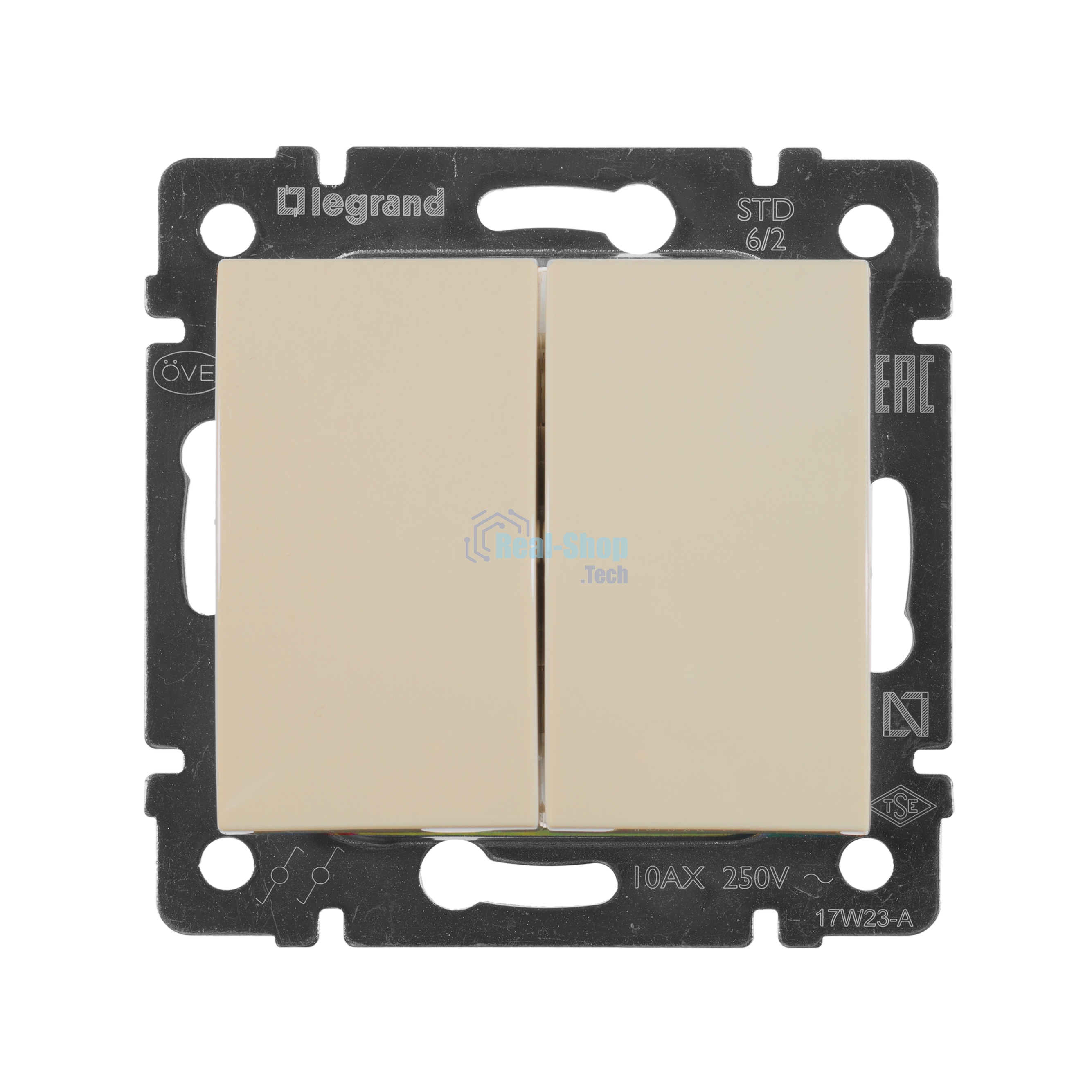 Переключатель Legrand 774308 Valena 2напр., 2-кл., сл. кость