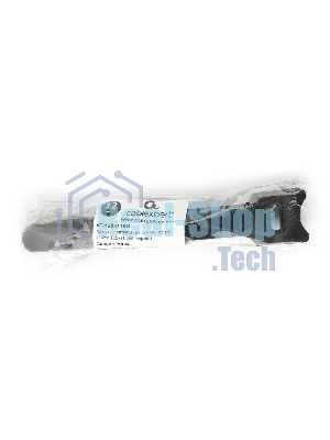 Хомуты-липучки на основе ленты Velcro VT-125x11BK 125 x 11 мм, черные (12 шт.)