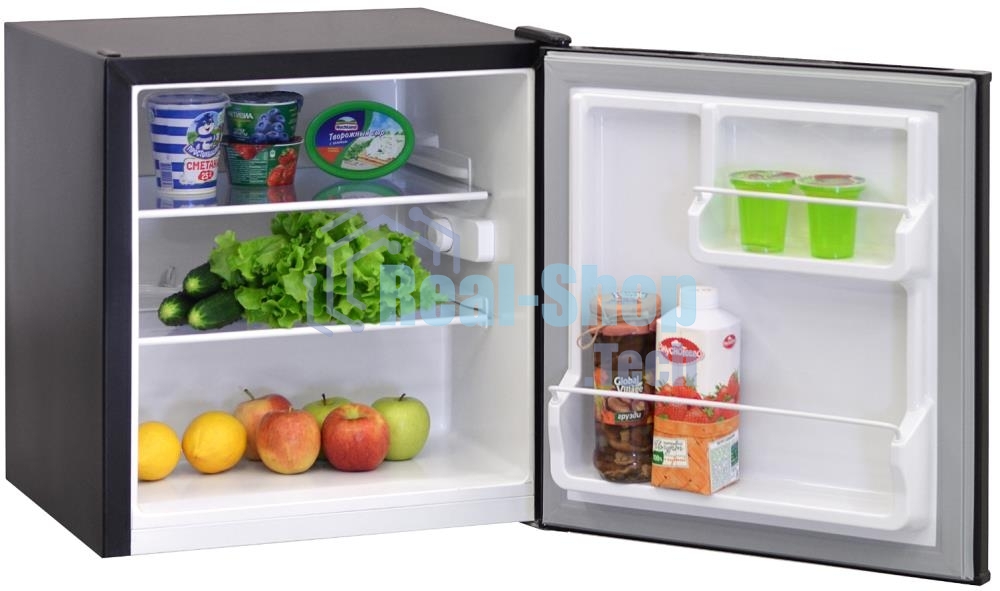 Холодильник Nordfrost NR 506 B черный матовый однокамерный 59 л