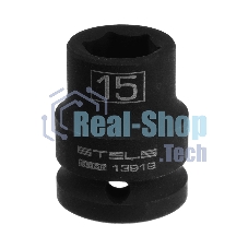 Головка ударная шестигранная Stels 15 мм, 1/2