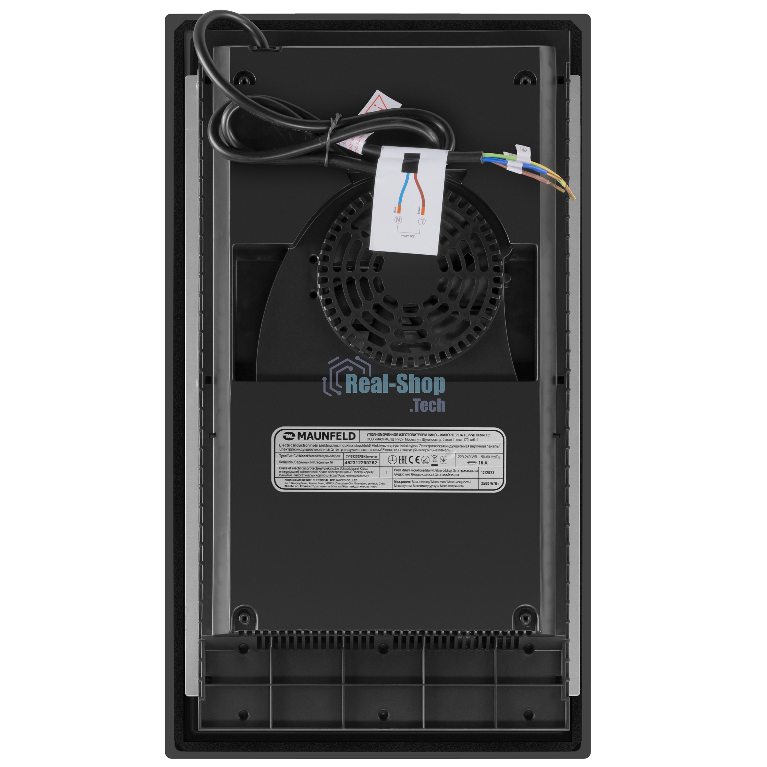 Индукционная варочная панель Maunfeld CVI292S2FBK Inverter