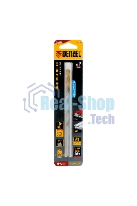 Сверло спиральное по металлу Denzel 7,0 х 156 мм, Р6М5, Golden Tip, удлиненное