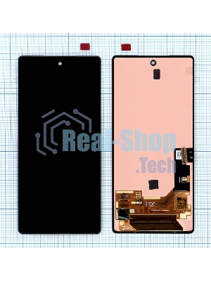 Дисплей (модуль) для Google Pixel 6 в сборе с тачскрином OLED черный