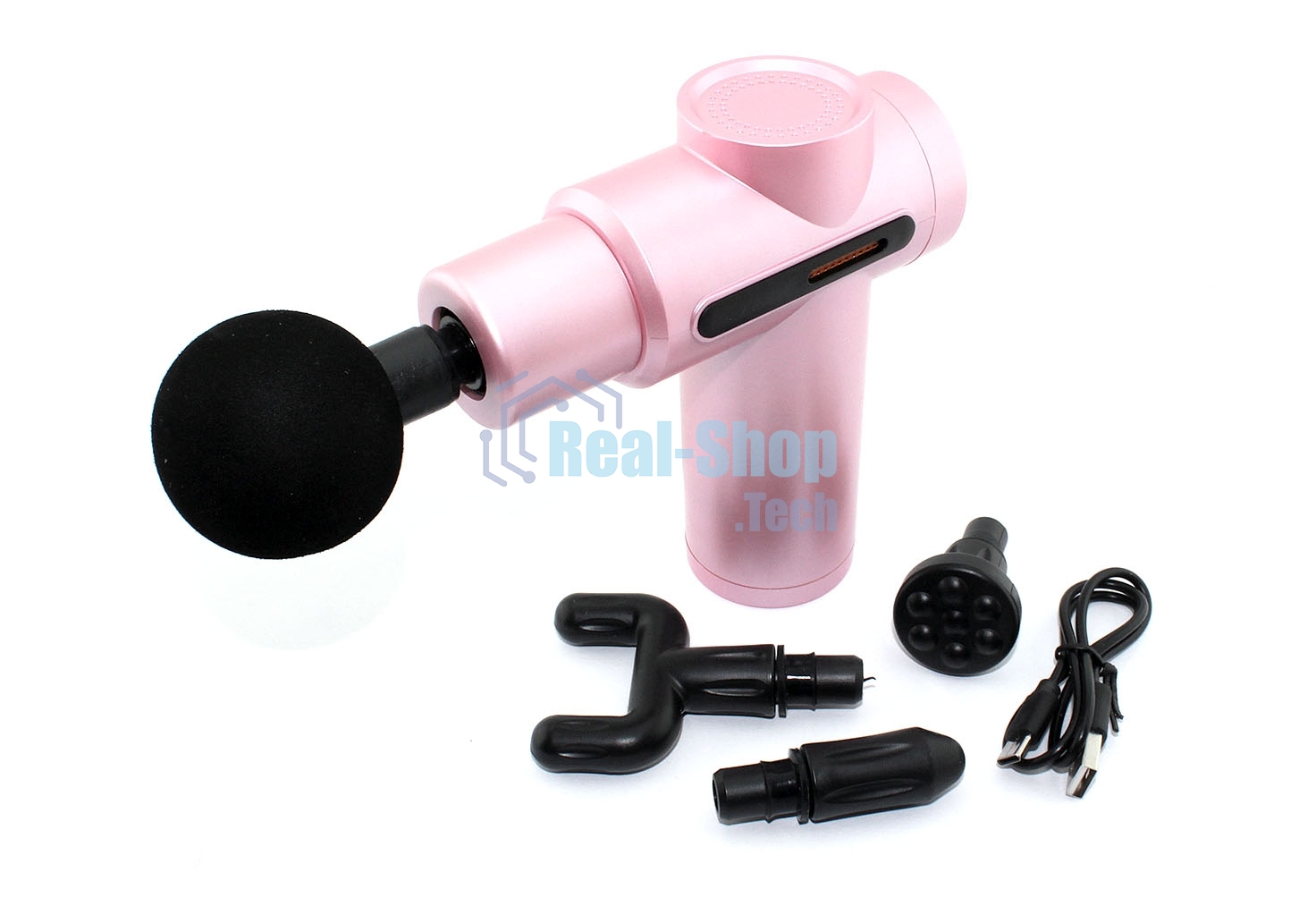 Массажер перкуссионный L16 розовый